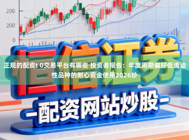 正规的配资t 0交易平台有哪些 投资者报告：年度周期偏好低流动性品种的耐心资金使用2026炒