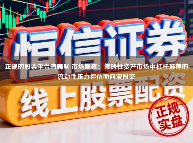 正规的股票平台有哪些 市场观察：策略性资产市场中杠杆推荐的流动性压力评估面向波段交